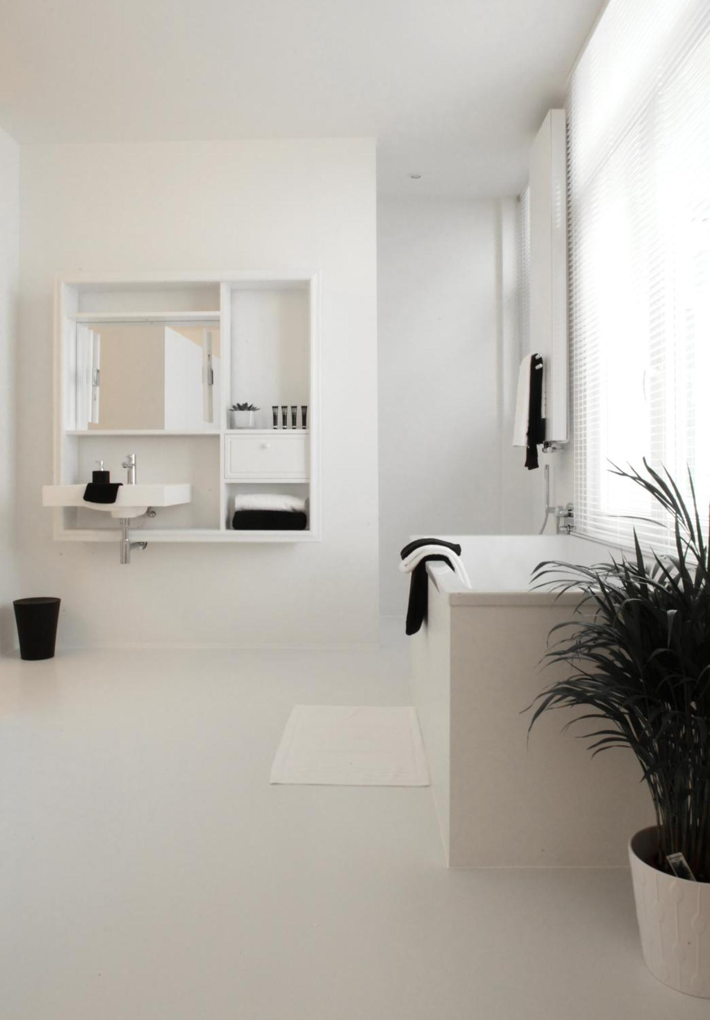 Maison Nationale City Flats & Suites Anversa Camera foto Bathroom